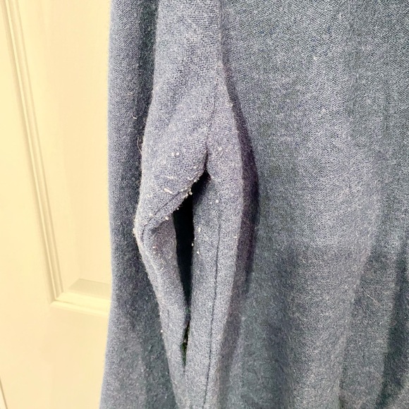 Lightweight hooded wool sweater coat - Picture 6 of 7